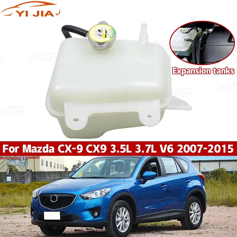 CY0115350 CY01-15-350A Coolant Radiator Reservoir Tank Expansion tanks For Mazda CX-9 CX9 3.5L 3.7L V6 2007-2015 CY01-15-350