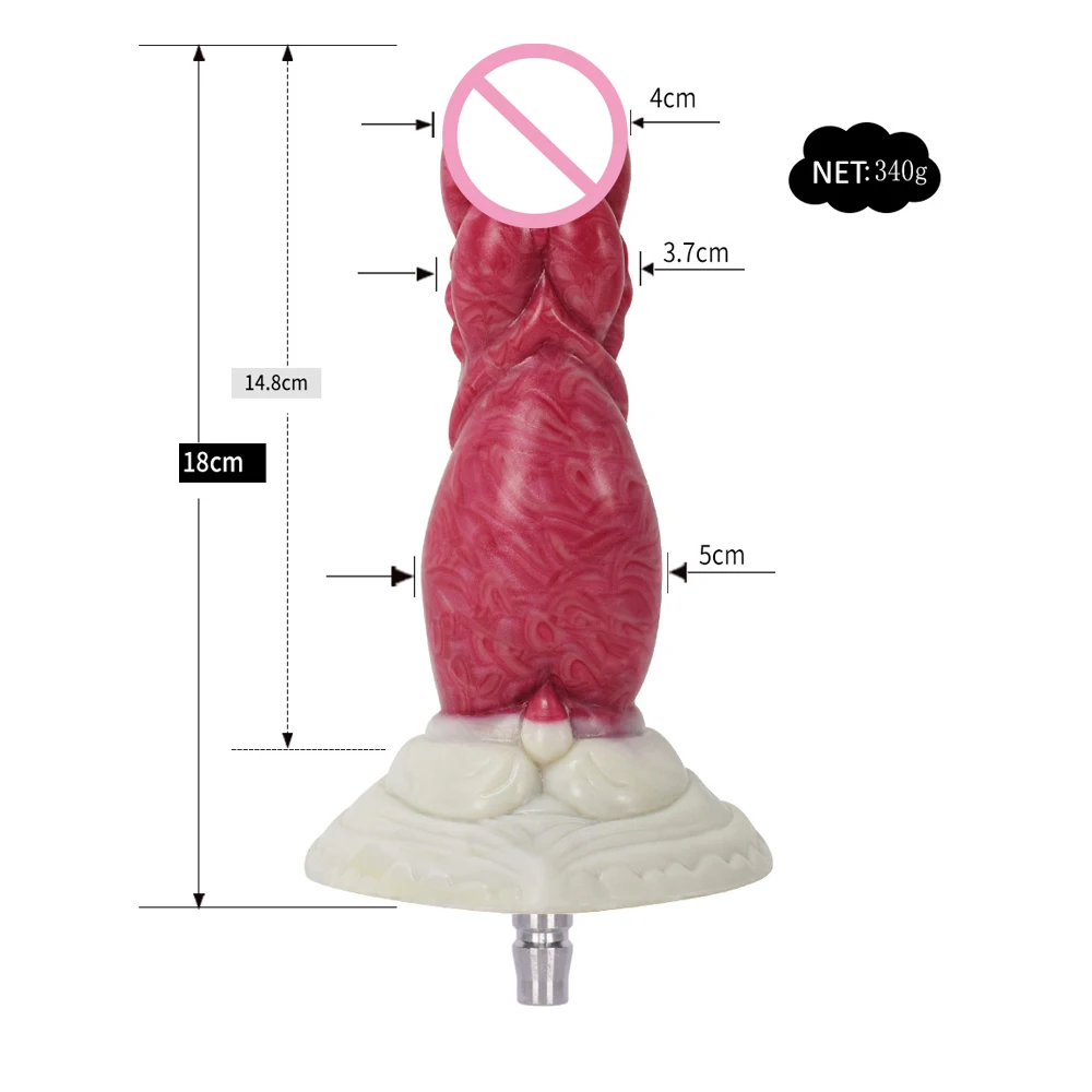 ROUGH BEAST Animal Dog Dildos Vac-U-Lock Sex Machine for Female Simulation Penis Masturbation Attachment For Women Sex Toys