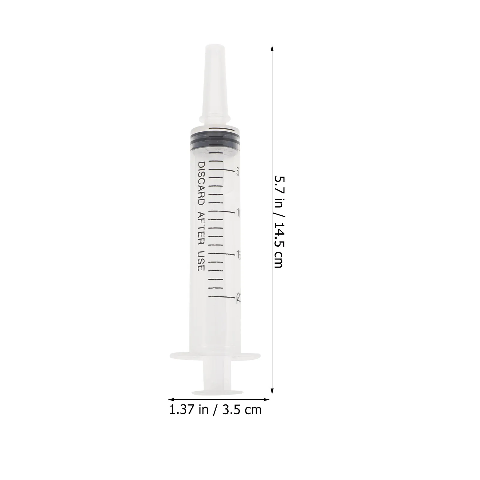 10Pcs Precision Plastic Liquid Injector with Graduated Scale for Perfumes Essential Oil Glue Inks Nutrient Solution DIY Craft