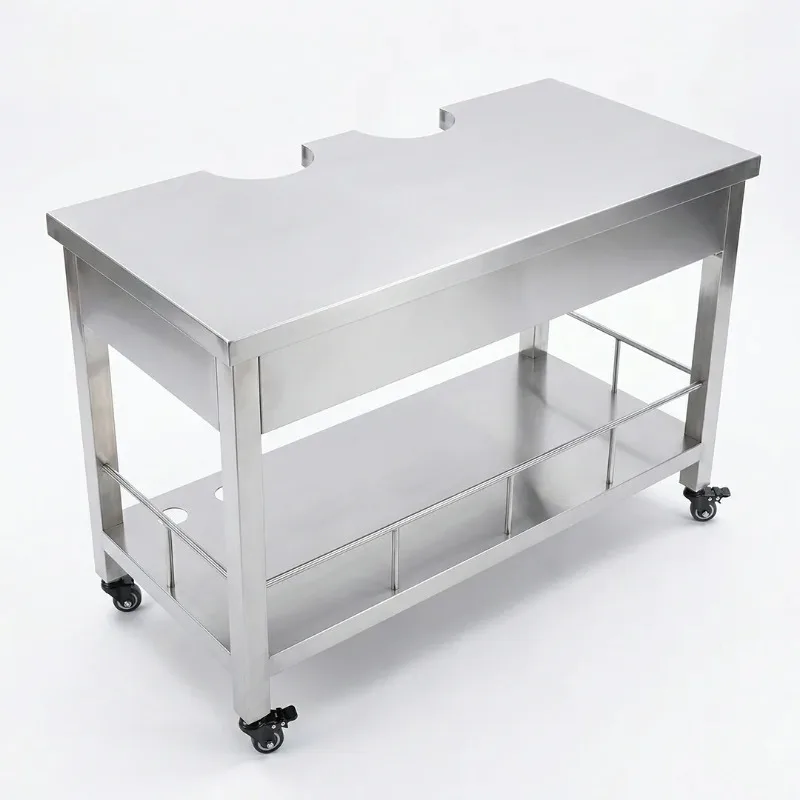 

Easy Clean Stainless Steel Treatment Table Efficient Anti-corrosion V-Top Portable Stock High Quality Premium Professional CE