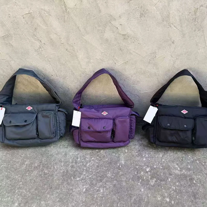 New 2025 Autumn Large Capacity Casual Bag Handheld Single Shoulder Outdoor Nylon Unisex Bag Simple Versatile Lightweight Bag