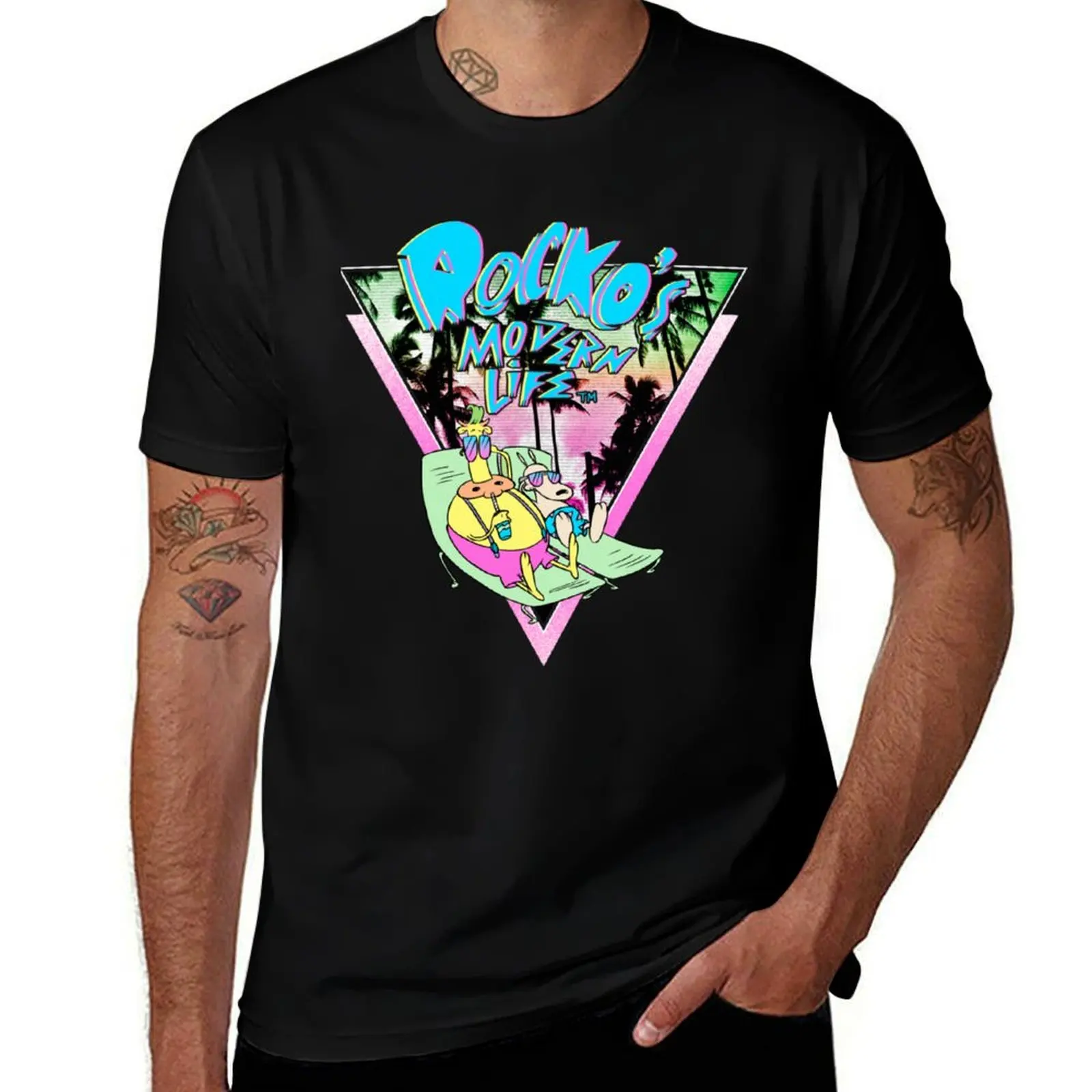 

Rocko's,Modern,Life T-Shirt t shirts for man graphic tees man t shirt luxury T-Shirt