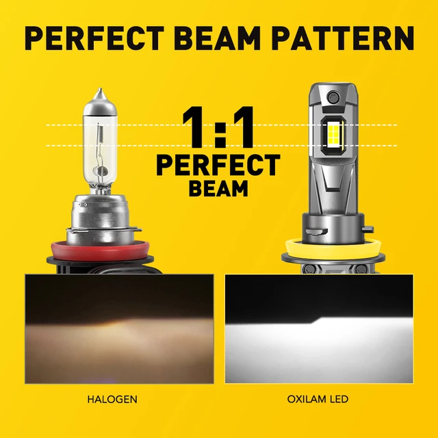 AUXITO 2Pcs 22000LM H11 LED Headlight Canbus H8 H9 9005 HB3 9012 HIR2 9006 HB4 Turbo Lamp 120W Super Bright Car Headlamp 6500K 6 AUXITO 2Pcs 22000LM H11 LED Headlight Canbus H8 H9 9005 HB3 9012 HIR2 9006 HB4 Turbo Lamp 120W Super Bright Car Headlamp 6500K 6