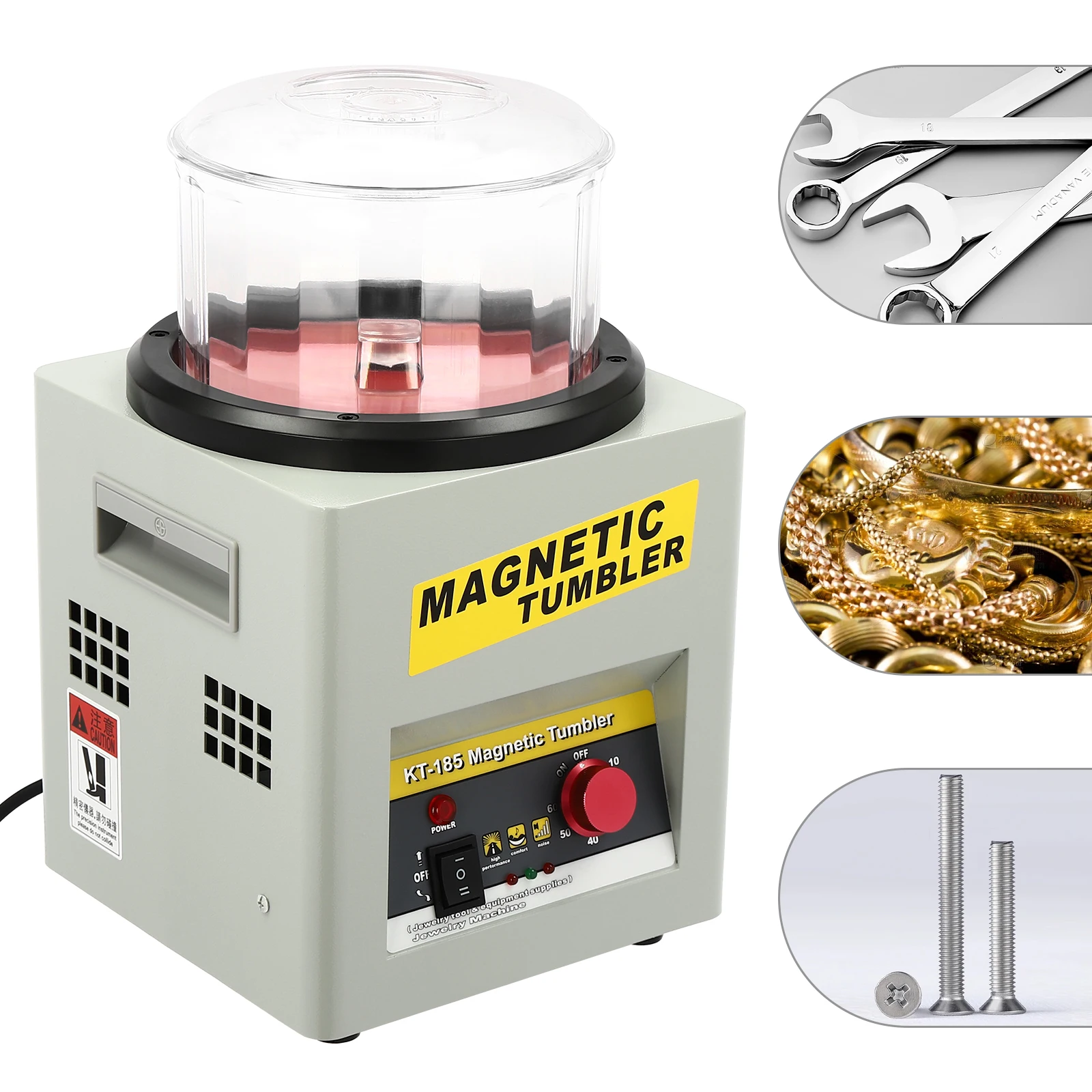 Magnetic Tumbler Jewelry Polisher Magnetic Tumbler Jewelry Polisher Machine