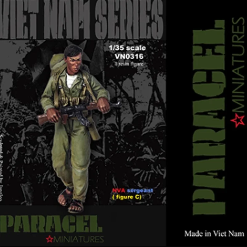 

Vietnam War Army Resin Figure 1/35 Model Kit Unpainted and Unassembled Toys
