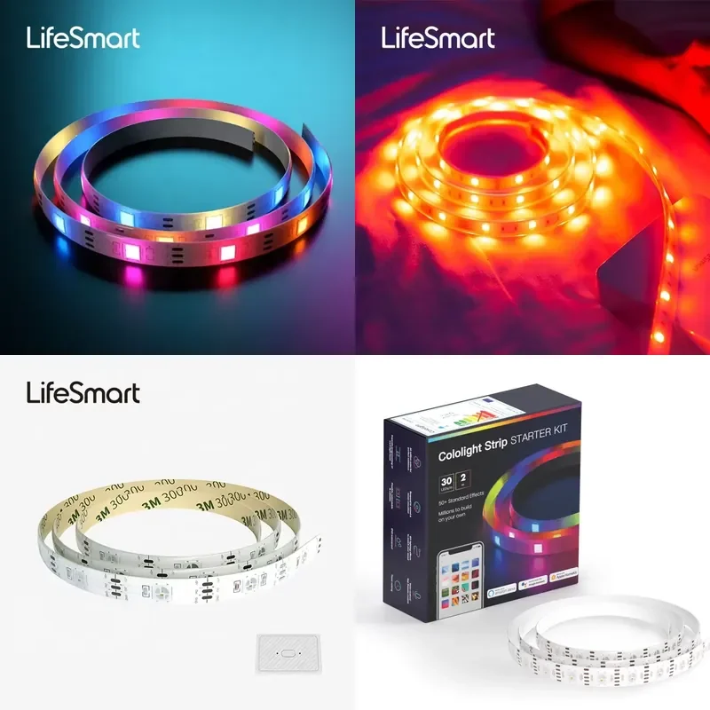 

【CHIMU HOME】 Smart WiFi LED Strip Light for Alexa Google Assistant HomeKit Siri Control String Light Strips