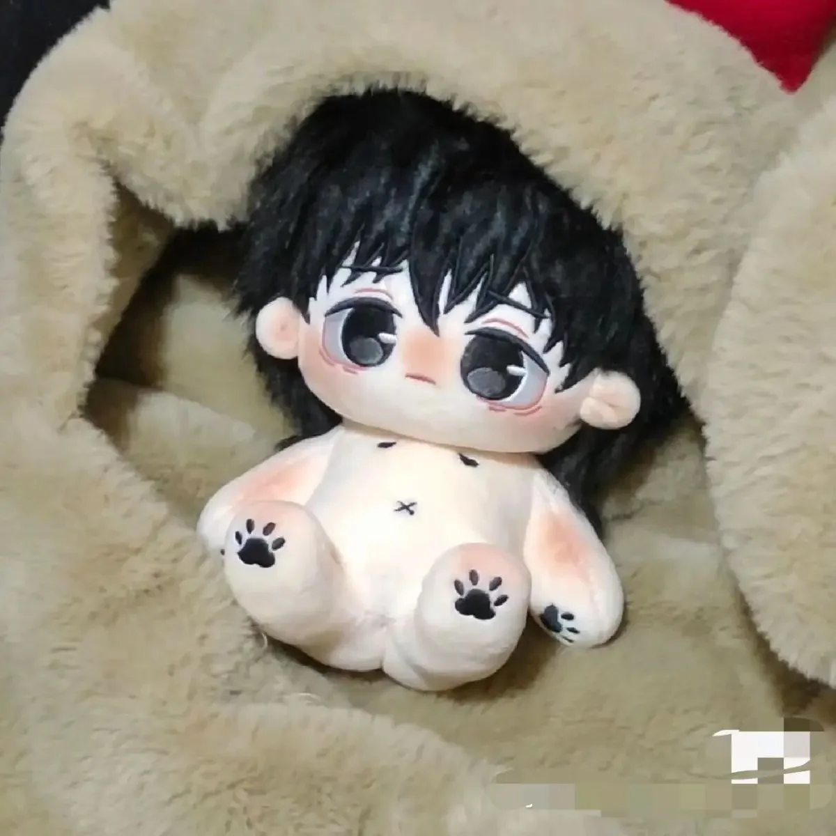 20cm animación Jujutsu Kaisen muñeco de peluche de algodón juguetes Kawaii Okkotsu Yuta vestido muñeca de algodón regalo marionetas coleccionables Navidad