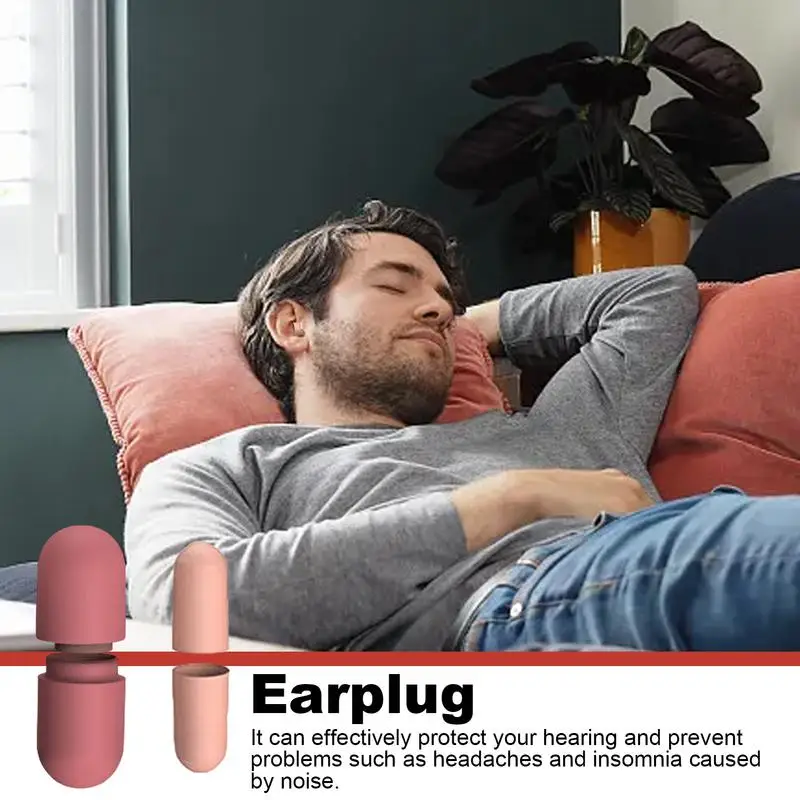 Slaap Oordopjes Superzacht 1 Paar Ruisonderdrukking Oordopjes Voor Betere Demping High-Fidelity Gehoorbescherming Voor Slaap