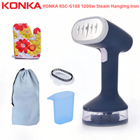 KONKA KSC-G168 1200W Steam Hanging Iron Handheld Iron Detachable Visual Water Tank Stainless Steel Panel  Iron