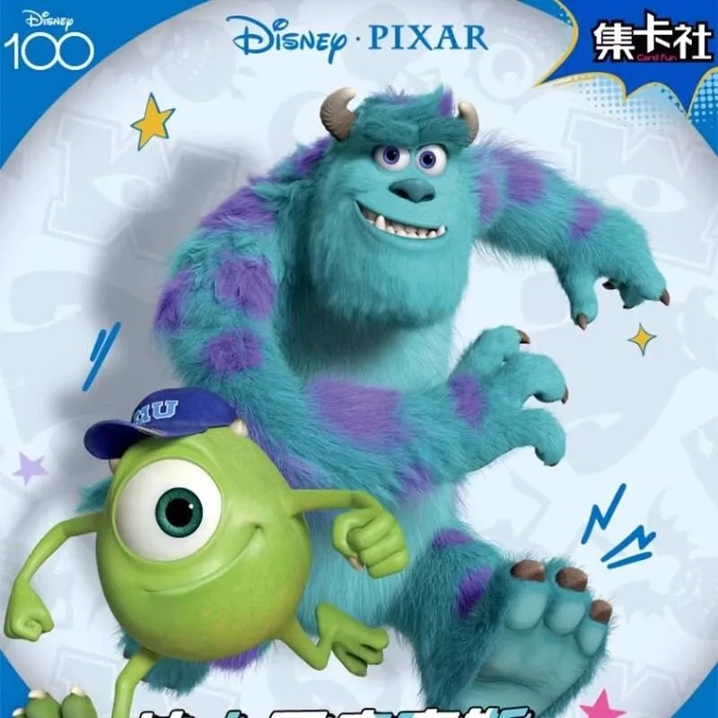 Genuine Disney Series Cards for Children Mickey Friends Zootopia Stitch Bear Frozen Snow White Collection Card Kids Toy Gift