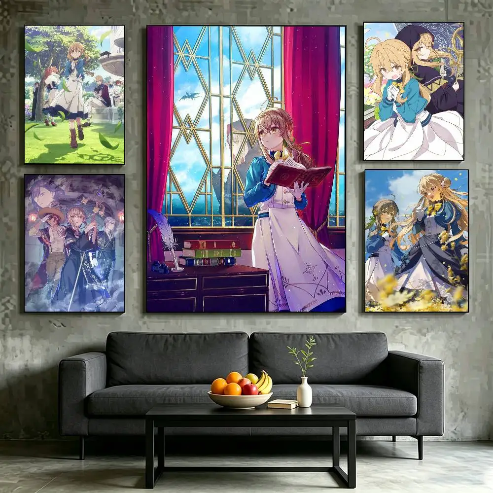 S-Secrets Of The Silent Witch Poster High Quality Dorm Living Room Aesthetic Wall Decoration Painting Stickers Gift