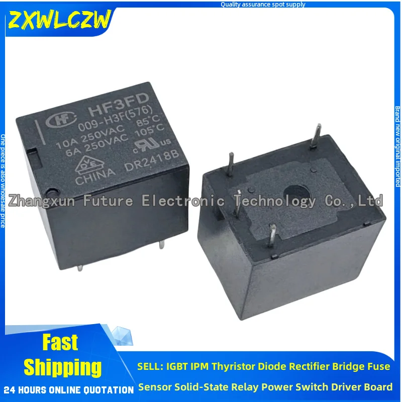 5Pcs/Lot Relay Hf3F…
