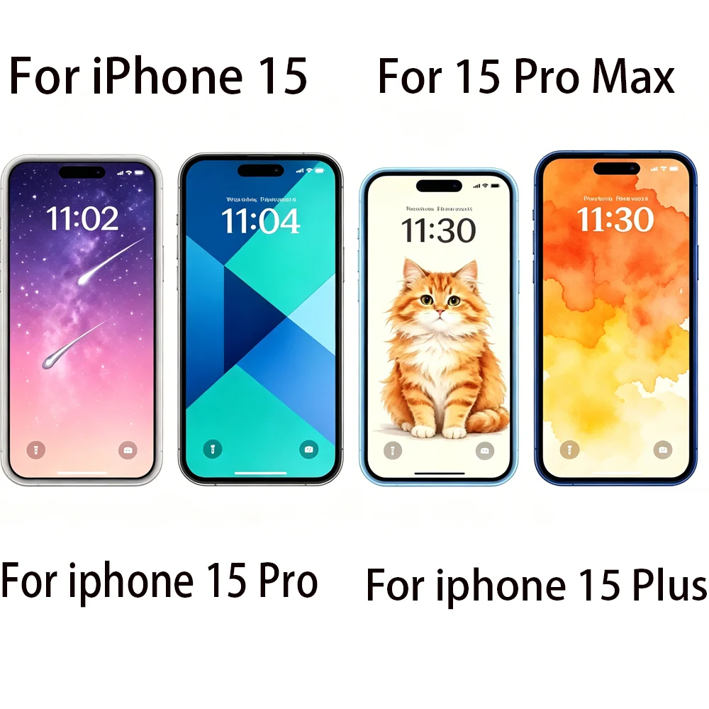 Écran tactile 3D pour Iphone 15 Pro 15Plus, ensemble numériseur d'écran tactile LCD incell pour Iphone 15 15 Promax, remplacement d'écran LCD