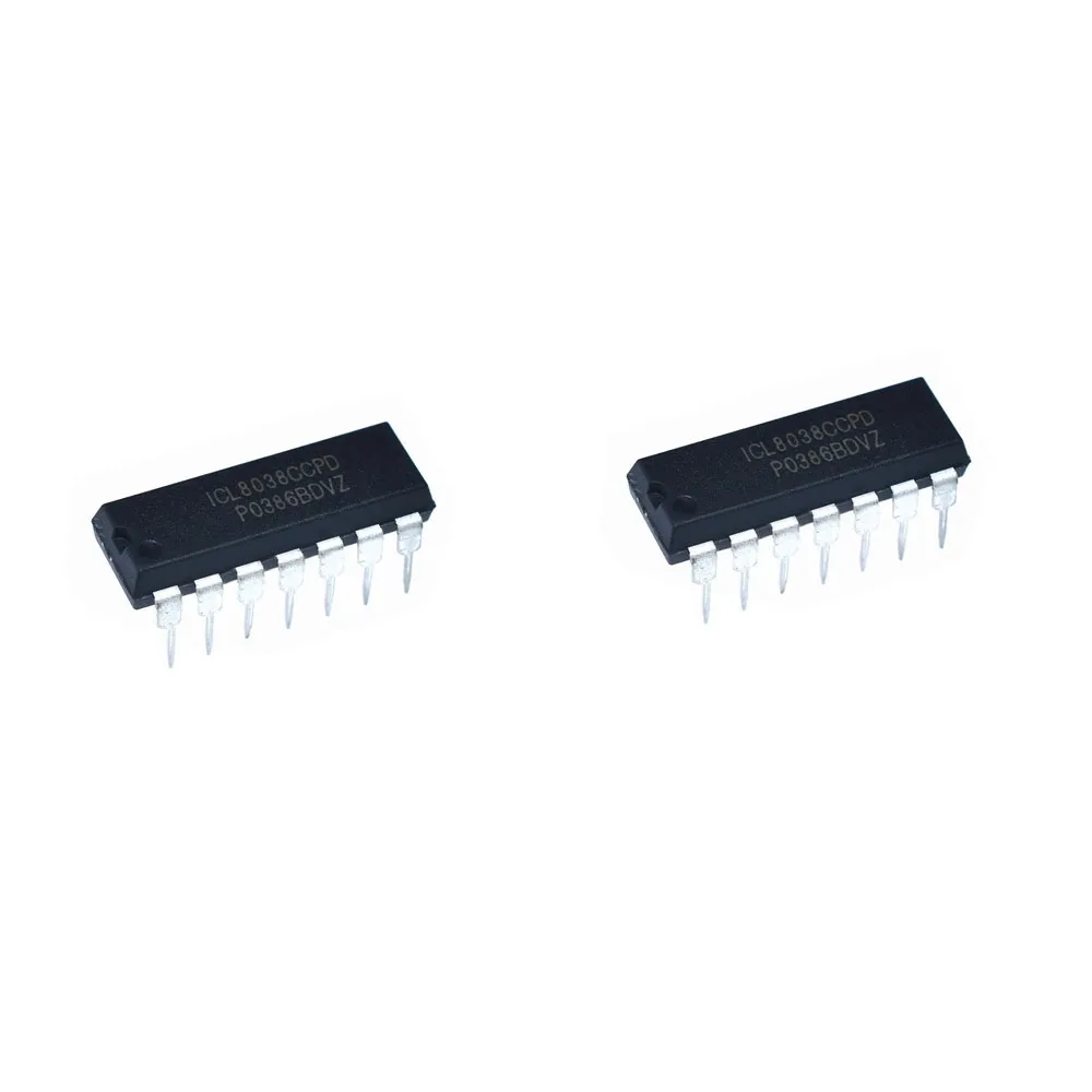 1PCS/LOT ICL8038CCPD ICL8038 8038CCPD Precision Waveform Generator Voltage Controlled Oscillator DIP-14 New Good Quality Chipset