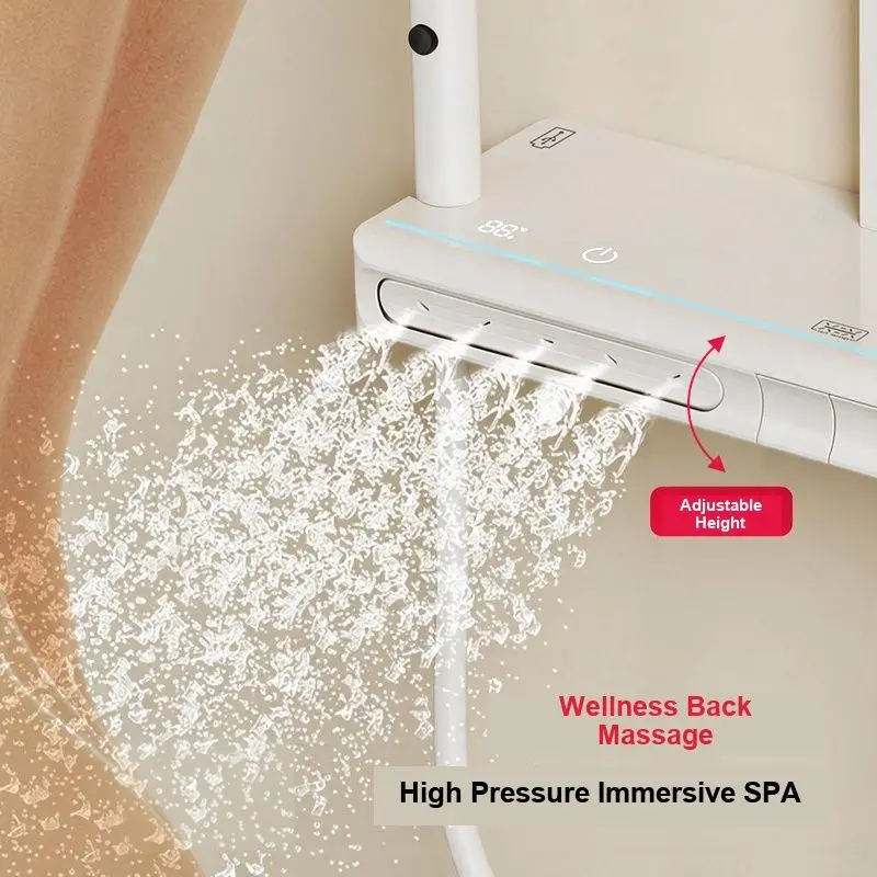 Shower Shower Set Bathroom Pressurized Wall Row Spray 0 Cold Water Household Multi-function