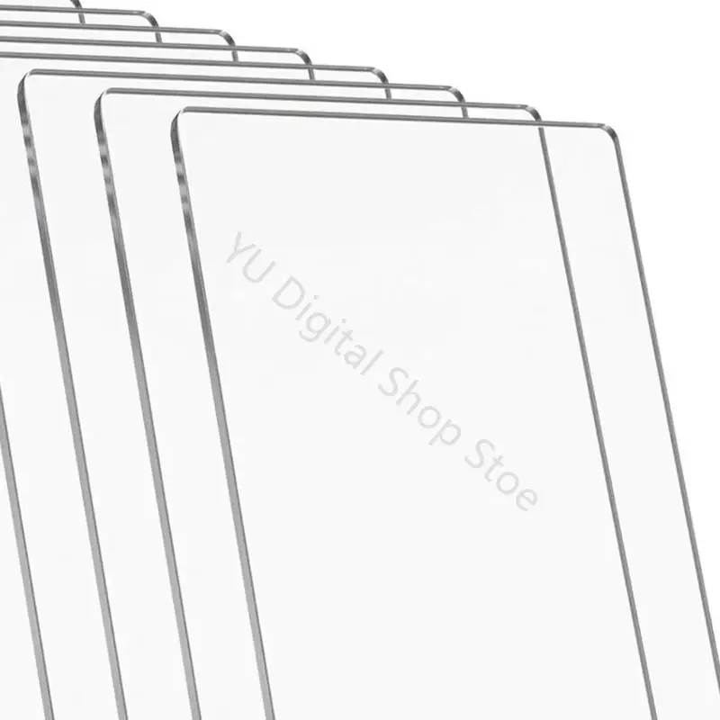 96BA Acrylic Die Cutting Pad Sheets with Transparent Design for Guide Mark Visibility and Tool-Free Craft Pad Replacement