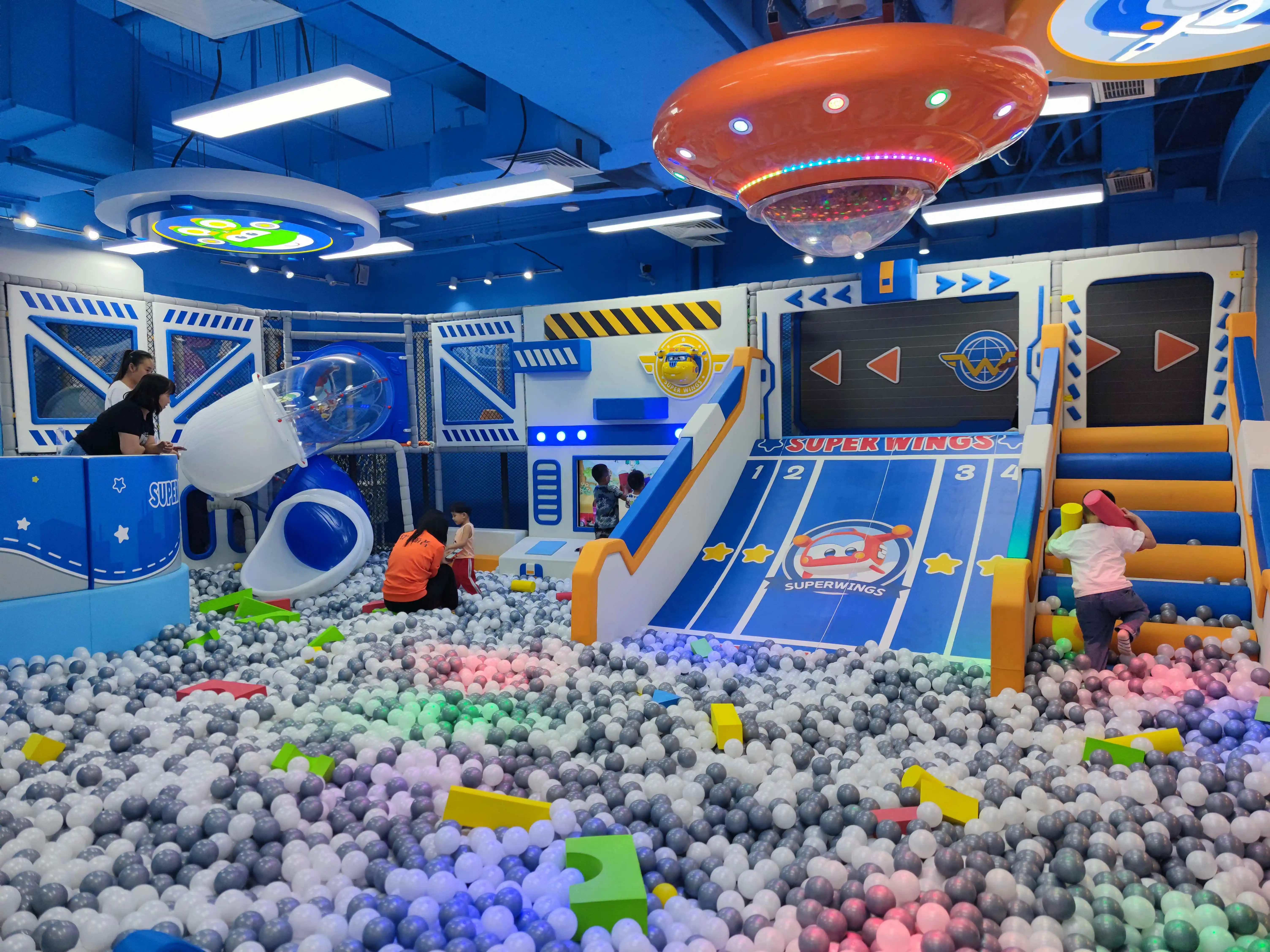 Indoor Playground Equipment, Soft Play Area, Commercial Kids Park, One-Stop Service, Children's Play Zone, Safe and Durable