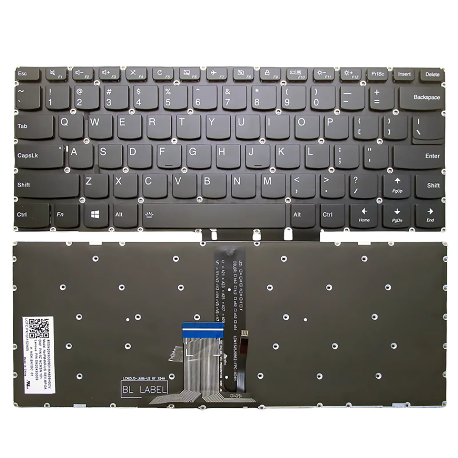 

US Layout for Lenovo YOGA 510-14ISK 14IKB/310S-14/YOGA 710-14IKB ISK IFI ISE/710-15ISK/15IKB 80V5 80VB Laptop Keyboard