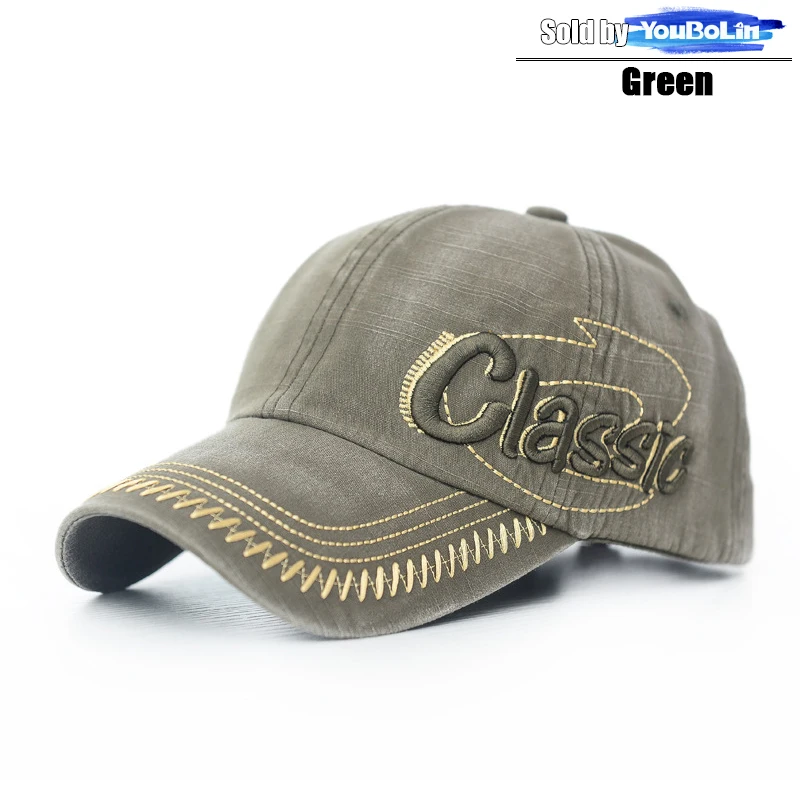 Baseballkappe im Koreanischen Stil Trendige Neue Frühlings-Dad-Cap Gewaschene Distressed-Mütze Retro-Buchstaben 3D-Bestickte Sonnenkappe – Detail 8