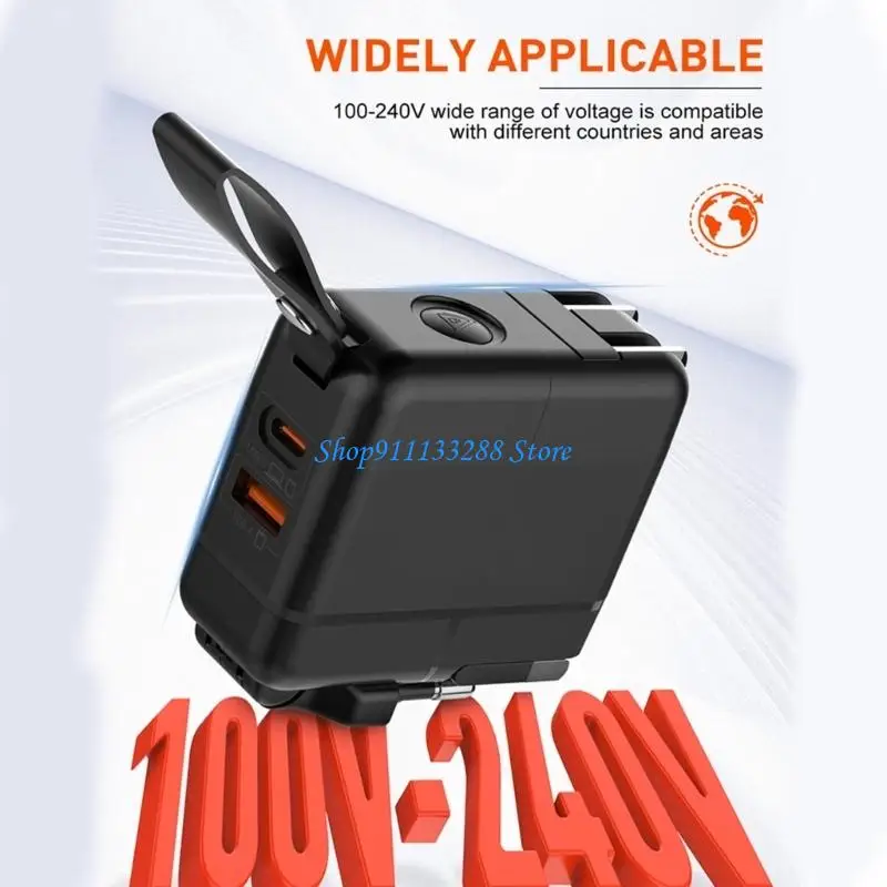G88D Speed USB C Charging International Electric Device Fast Charging Heat Resistant ABS Construction