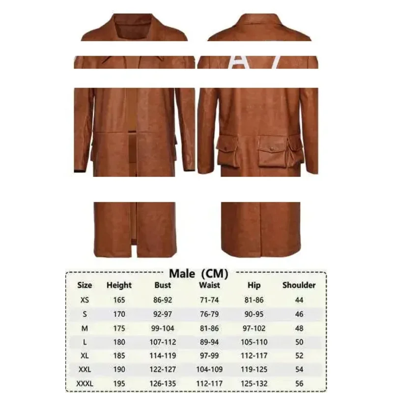 

Fantasy NCR Veteran Cos Ranger Cosplay Coat Game TV Cosplay Costume Disguise Adult Men Male Roleplay Fantasia Outfits