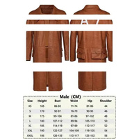 Fantasy NCR Veteran Cos Ranger Cosplay Coat Game TV Cosplay Costume Disguise Adult Men Male Roleplay Fantasia Outfits