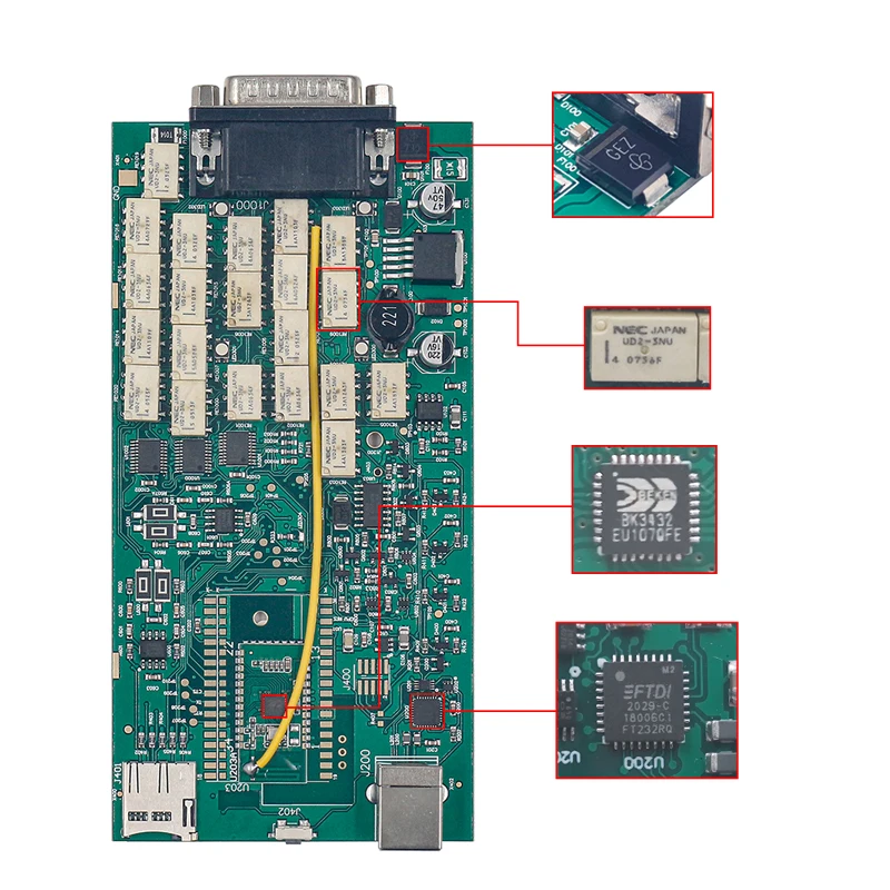 DS150E Single Board Multidiag Pro 2021 With Keygen TCS Pro BT Multi Car Truck OBD2 Scanner DS TCS Pro+ Diagnostic Tool Till 2023