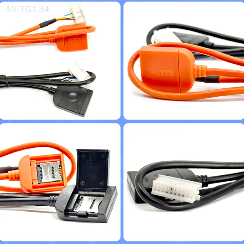 

Android автомобильный мультимедийный GPS-радио 4G разъем для SIM-карты адаптер 20-контактный кабельный разъем аксессуар провод запасная часть