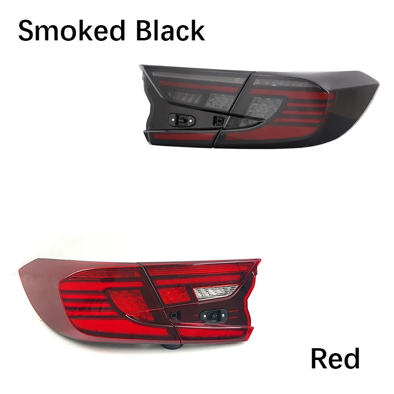 

Zhengwo Modified Led Tail Lights For Honda Accord 2018 2019 2020 2021 2022 Back Lamp Sequential With Turn Signal Reverse