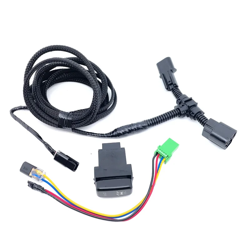 Schalter- und Tastenzubehör für Mitsubishi Pajero V73 V97 V93 V87 ABS-Schalter Anti-Rutsch-Schalter 1 Satz ABS-Tasten – Detail 4