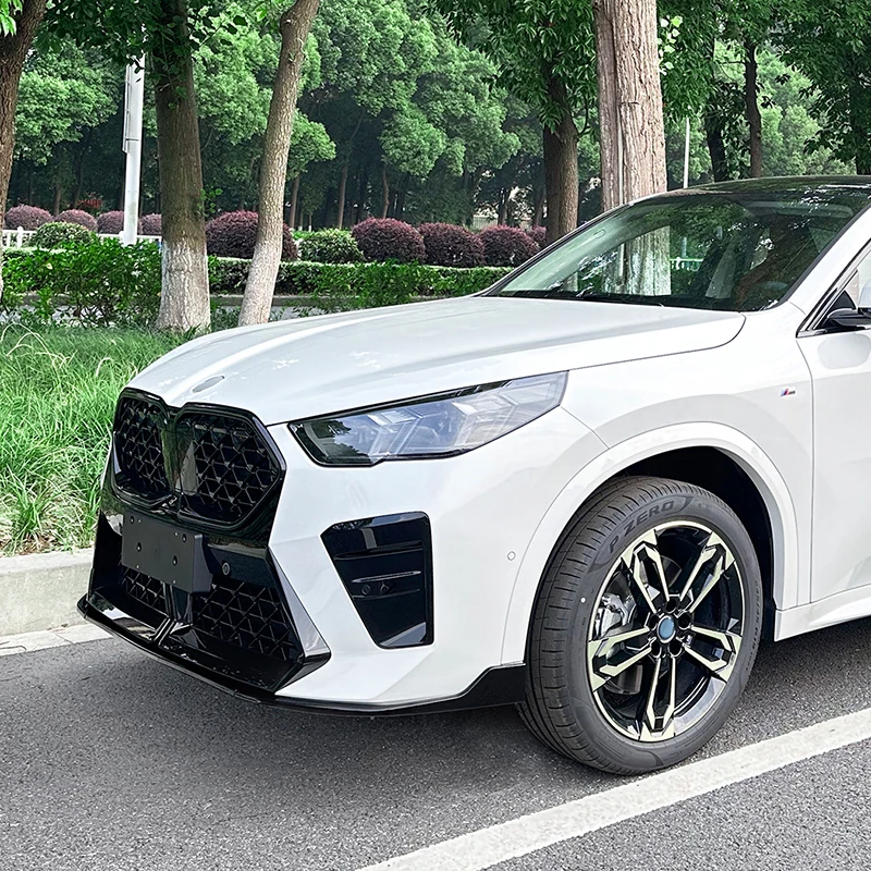 

Car Front Bumper Lip for BMW X2 U10 M Sport 2023+ MP Front Diffuser Spoiler Car Accessories Aftermarket