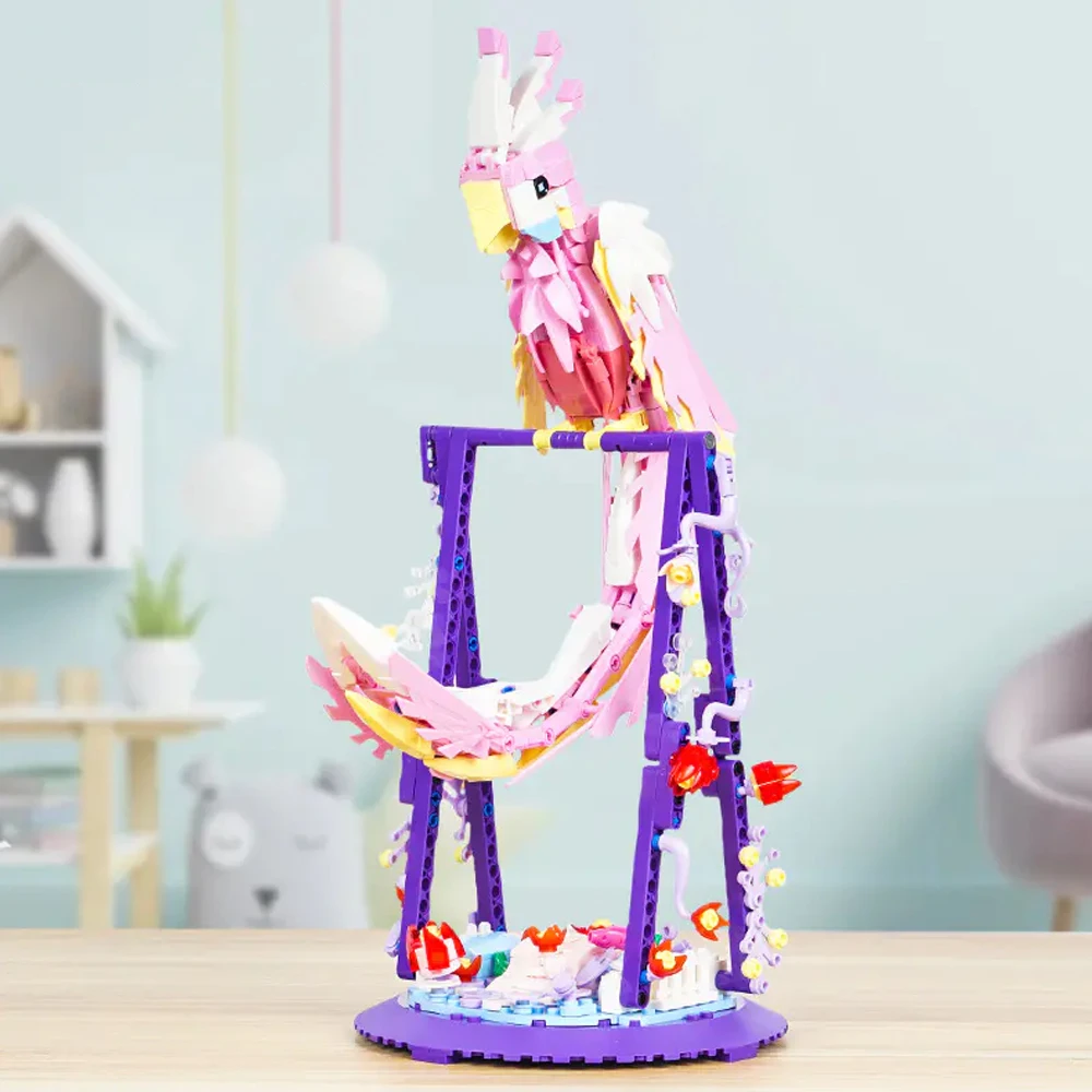 Набор строительных блоков Doinbby Ideal для детей 6-12 лет, красочные вращающиеся модели голубя, кирпичи
