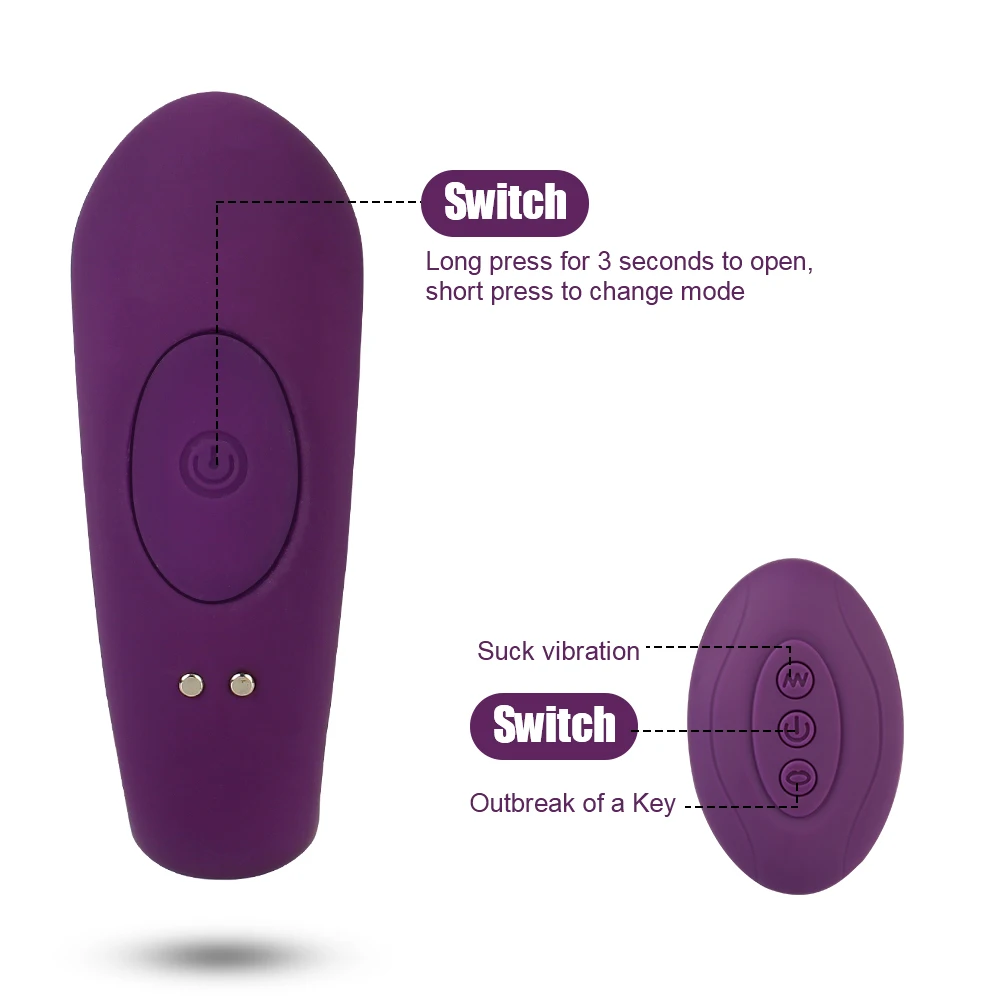 G-spot Vibrator U Shape Bendable Sucking Vibrator Couple Share Sex Toys for Couple Clitoris Vagina Stimulator Vibrator