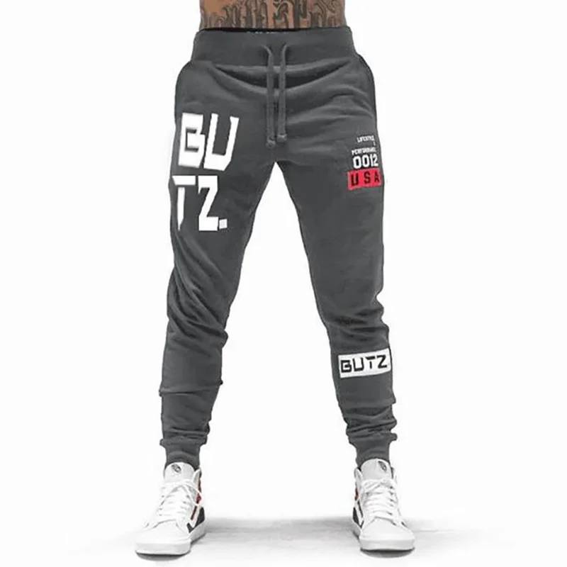 Autumn And Winter Sports And Fitness Pants for Men's Casual Trendy Fitness Comprehensive Training Pants