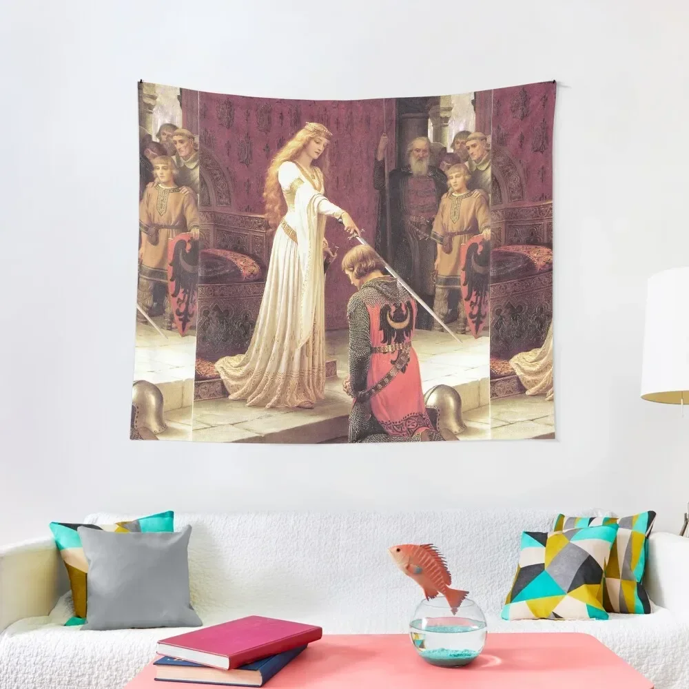 Guinevere creating a Knight Tapestry Room Decorating Aesthetic Room Decoration Accessories Things To The Room Tapestry