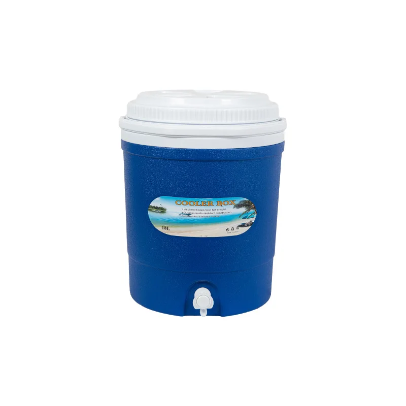 

Casual Style Mini 8L Injection Plastic Cooler Box Food Custom Letter Pattern For Beverages Travelers Fishing