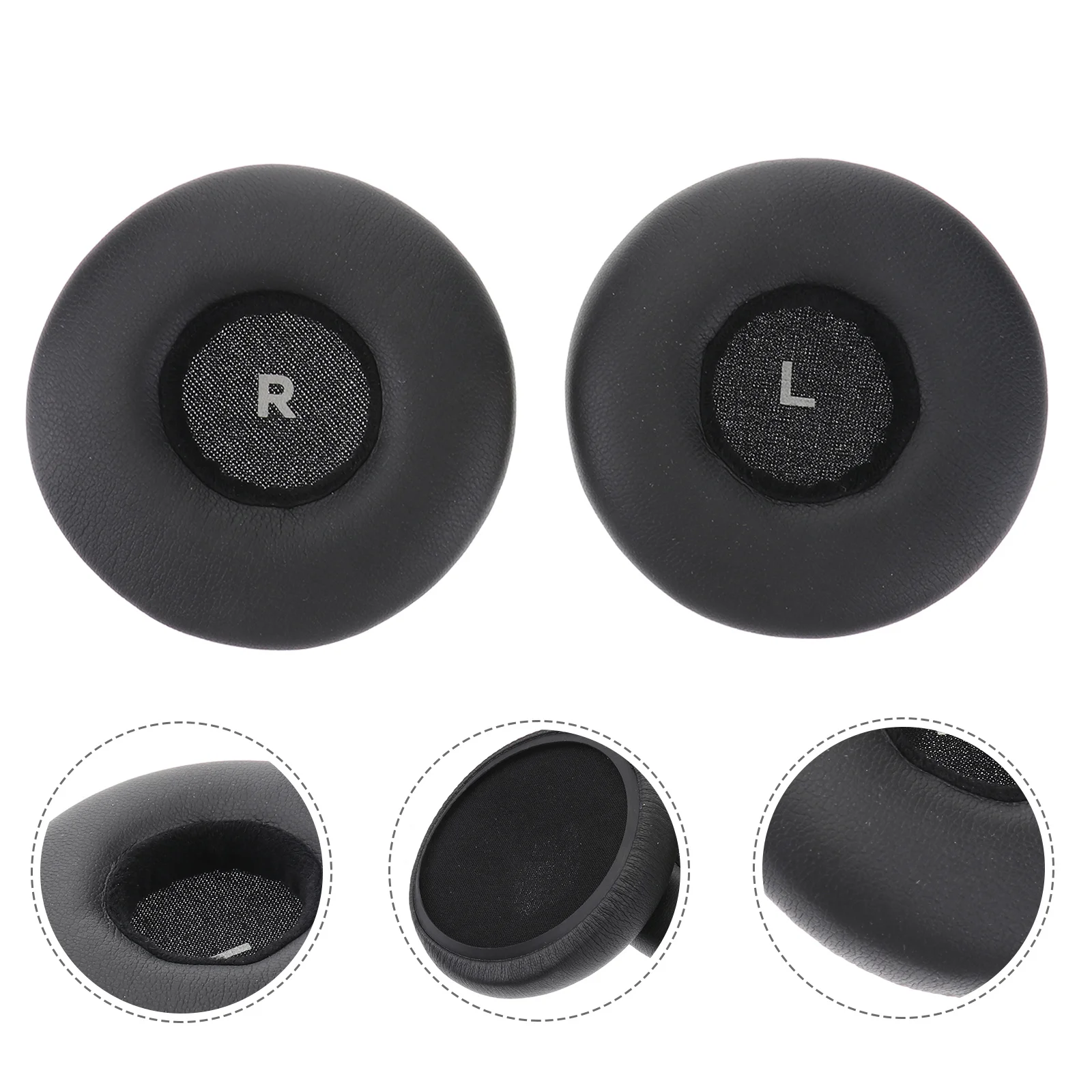 

Cushions For Y50 Headphone Black Durable Pu Foam Comfortable Replacement Pad Ear Protector Portable Audio Device Accessory