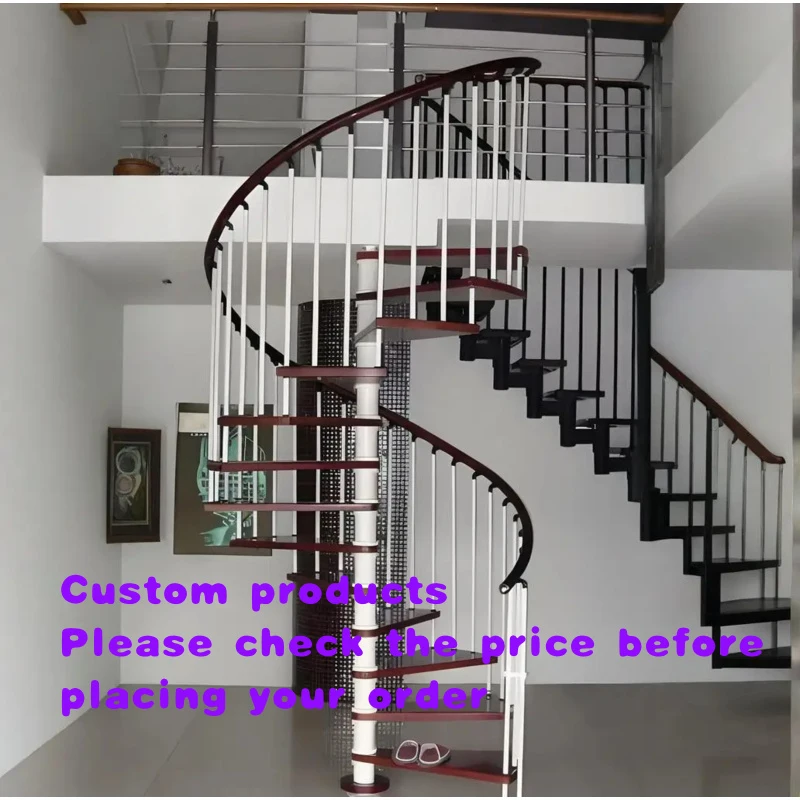 custom.Modern 8 Ft Straight Staircase New Design Mono Wood Stringer Durable Low-Cost Indoor Use 5+ Year Warranty Installatio