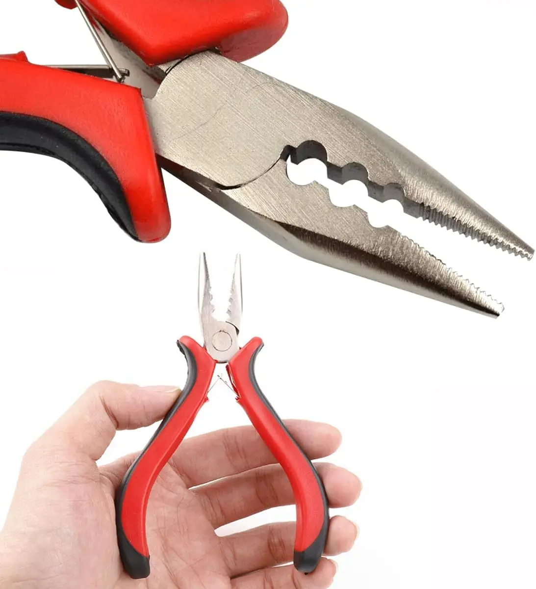 

ARLANY 3-отверстные плоскогубцы для наращивания волос для наращивания утка, мини-плоскогубцы для Micro Nano Ring, инструмент для открывания и удаления волос