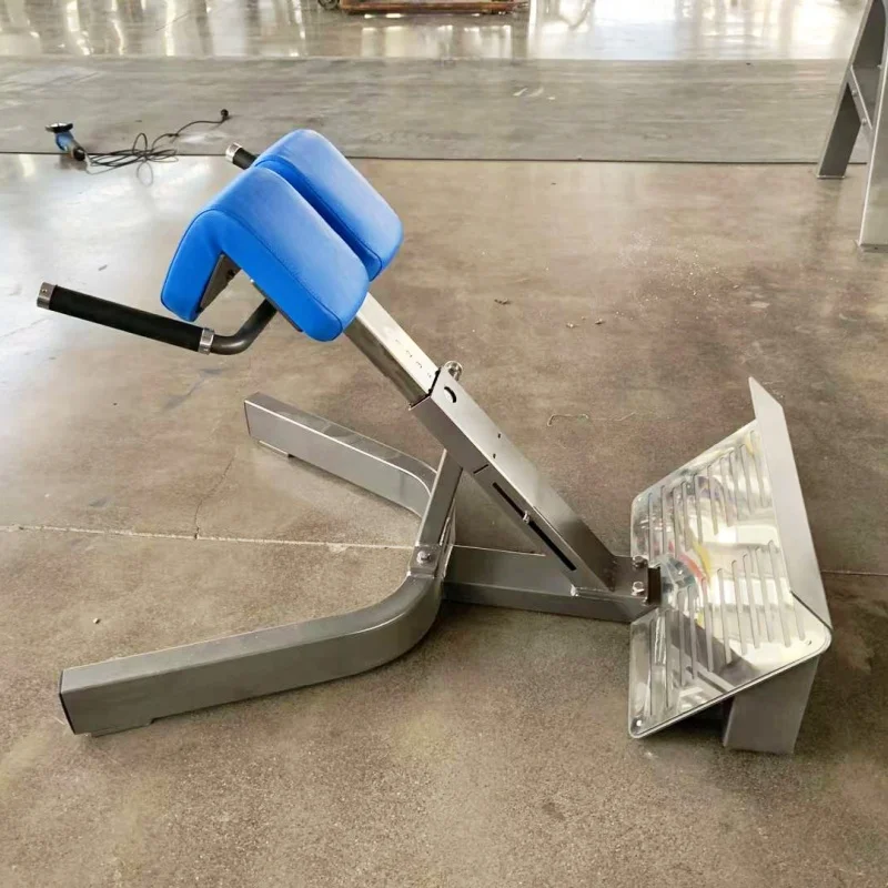 معدات اللياقة البدنية عالية الجودة كرسي روماني عكسي فائق التمديد مقاعد التمرين السفلي الظهر 45 درجة تمديد الظهر