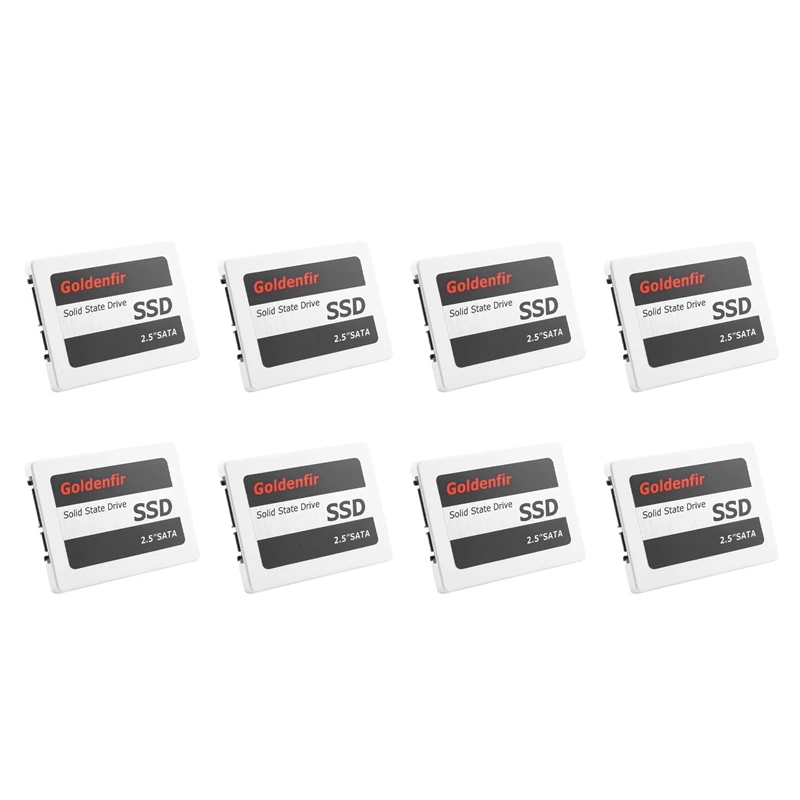 

2025 New-8X Goldenfir SSD 120GB SSD 2.5 Hard Drive Disk Disc Solid State Disks 2.5Inch Internal SSD