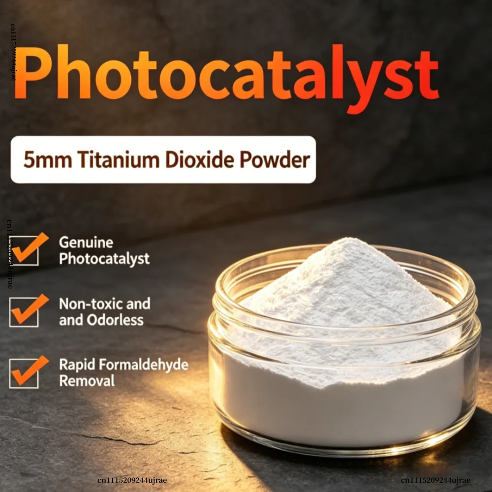 5nm Nano TiO2 Photocatalyst Powder JR05 High Catalytic Activity No Precipitation Liquid Raw Material for DIY Deodorizer