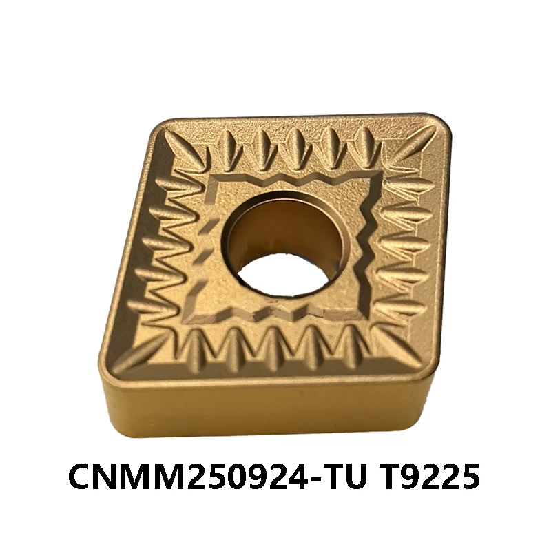 Original CNMM 250924 CNMM250924-TUS CNMM250924-TU T9225 -HX MC6025 CNC Carbide Inserts Lathe Cutter Rough Turning Single Sided