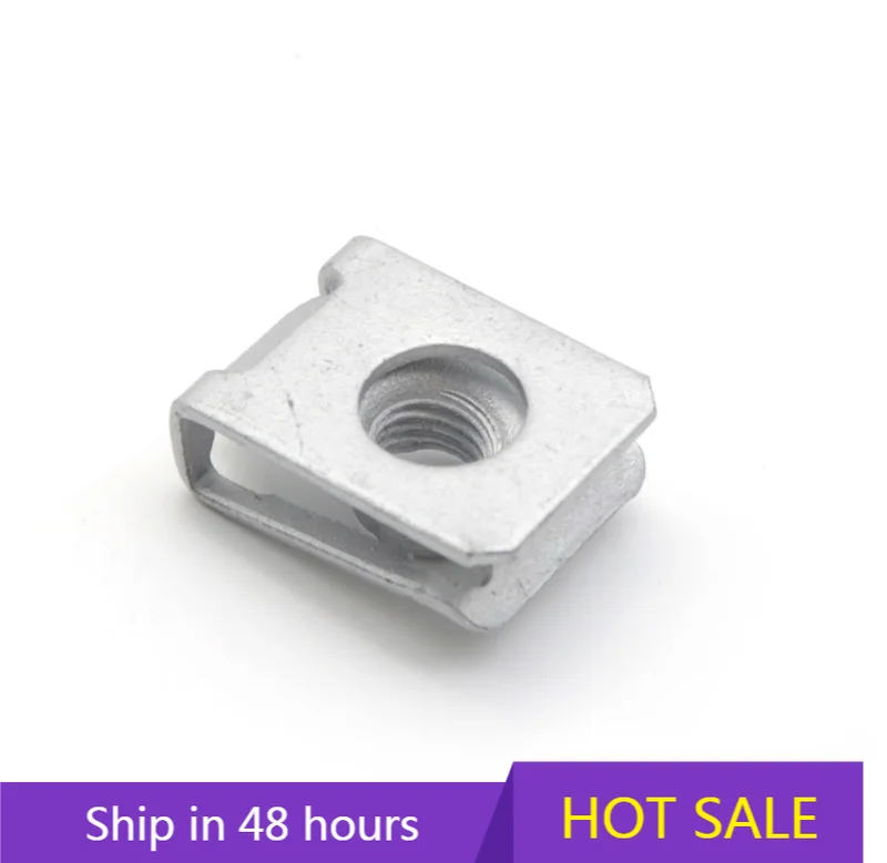 A0049941845 FOR Mercedes-Benz Bumper Fastening Bolt Bumper Hexagon Nut Cover Gray Bottom Protection Plate Iron Durable Clamp