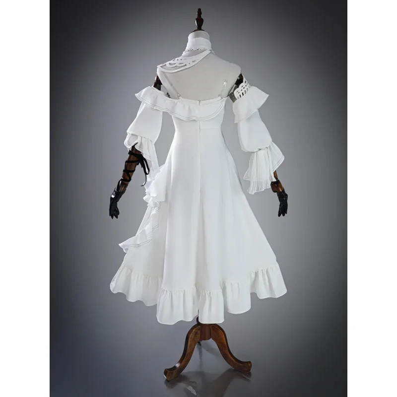 

Game Wuthering Waves Phrolova Cosplay Costume White Skirt Uniform Halloween Carnival Party Christmas Play Role Clothes Clothing