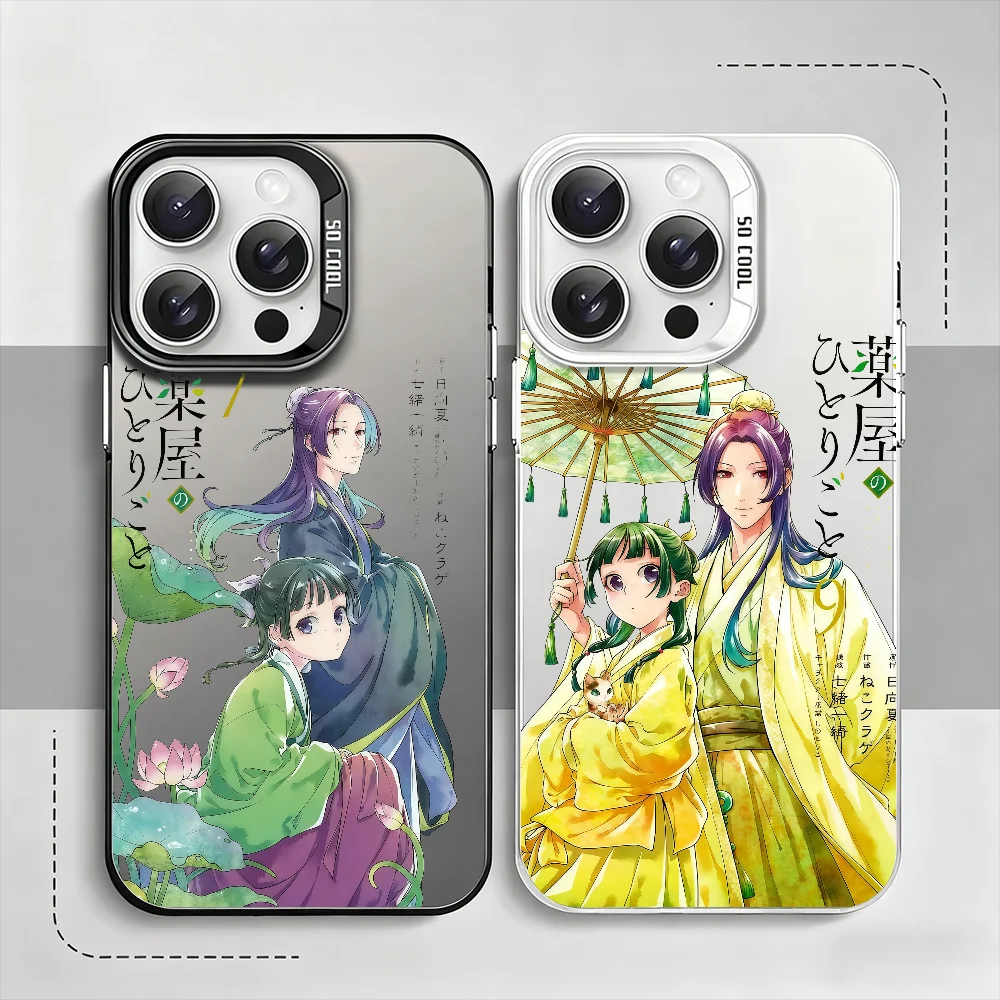 

Comic The A-Apothecary D-Diaries phone case For iPhone 12 11 13 14 15 16 17 Max Pro Plus Mini Protective IMD Color Cover