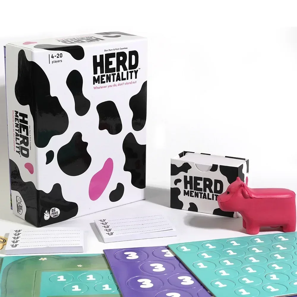 Herd Mentality Card Game The Udderly Hilarious Party Game Fun For The Whole Family Best Board Games