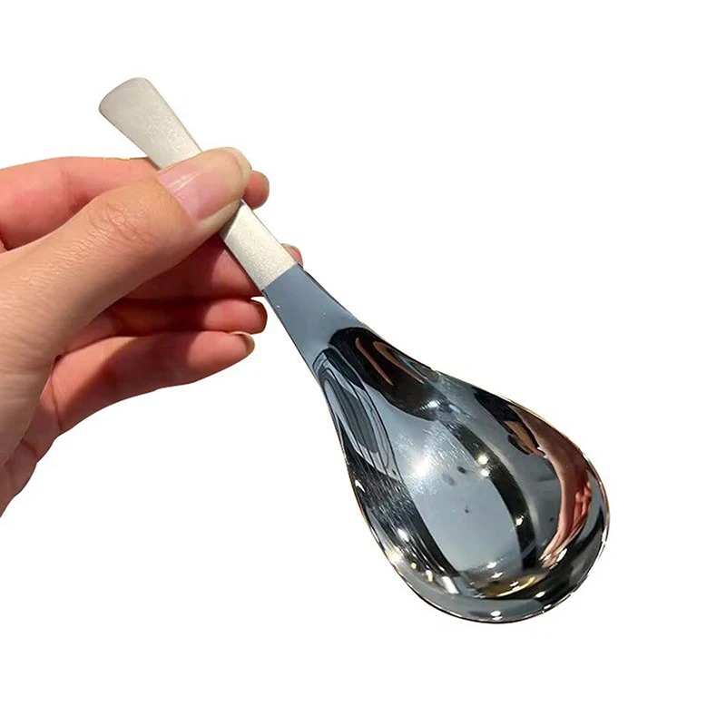 Acciaio inossidabile alto livello di aspetto casa carino oro corte Earl Spoon casa cucina cucchiaio stoviglie lucidate a specchio