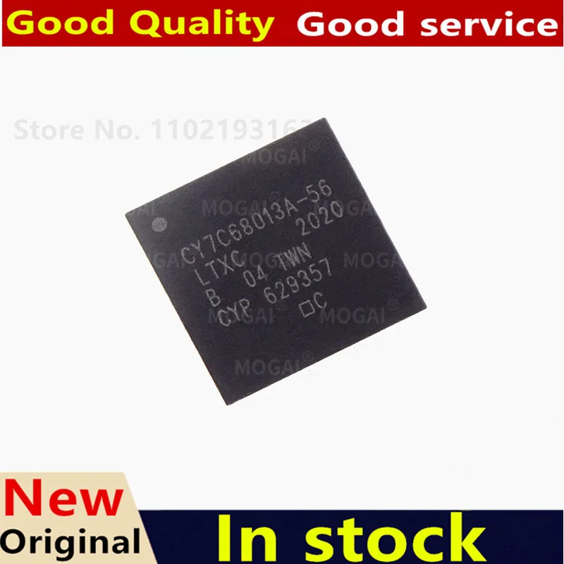 (1piece)100% New CY7C68013A-56LTXC CY7C68013A-56 CY7C68013A 56LTXC QFN-56