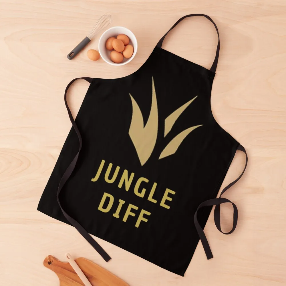 

JUNGLE DIFF Apron Hairdresser For Man useful gadgets for home Kitchen Special Accessories Apron